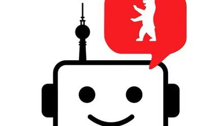 Das Logo für den neuen Chatbot der Berliner Wirtschaftsverwaltung.