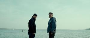 Repräsentieren „das Gute“: Robert Habeck (r.) und Regisseur Jessen in „Jetzt. Wohin“.