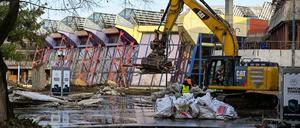 Am SEZ begannen vergangene Woche Vorbereitungen für einen Abriss. (Archivbild)