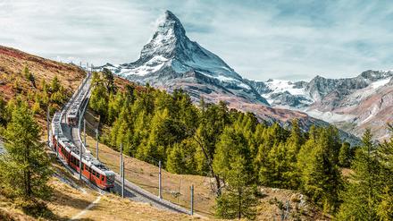 Für diesen Blick ist das Wallis berühmt: auf das Matterhorn.