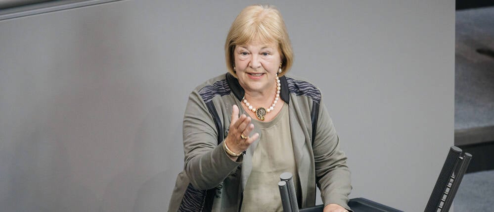 Bettina Hagedorn (SPD) im Bundestag (Archivbild vom Juni 2022).