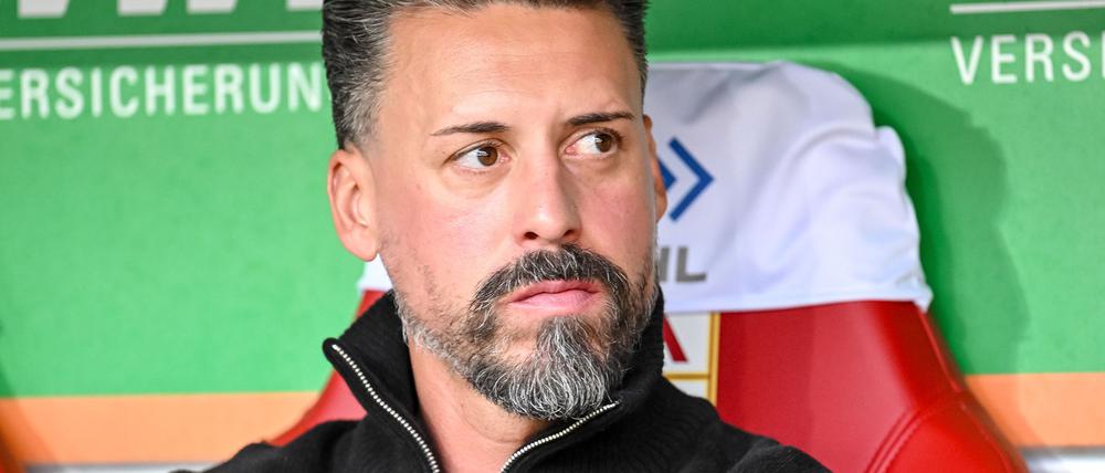 Die Zeit von Wagner auf der FCA-Bank ist schon wieder vorbei. (Archivbild)