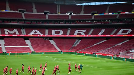 Große Kulisse: Im Metropolitano geht es für das DFB-Team um den ersten Titel seit 2016.