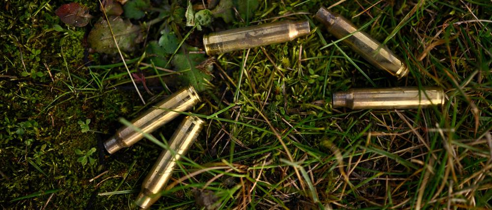 Bundeswehr-Munition auf dem Gelände der Westfalen-Kaserne in Ahlen (Symbolbild).