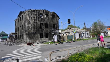 Bergarbeiterstadt Pokrowsk im Donezker Gebiet ist seit einem Jahr umkämpft und mittlerweile stark zerstört. (Archivbild)