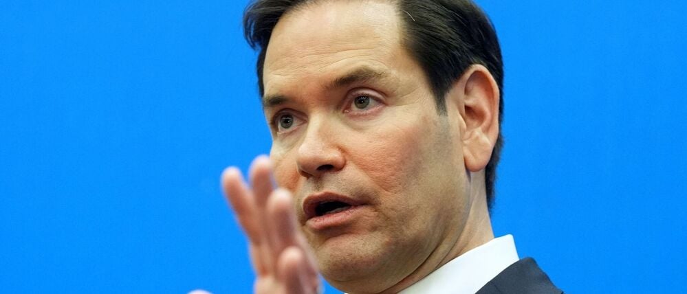 US-Außenminister Marco Rubio verzichtet auf eine Reise nach Brüssel. (Archivbild)