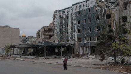 Pokrowsk im Februar 2024. 