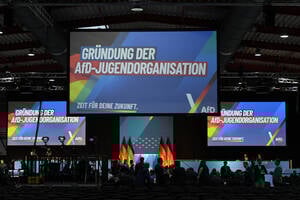 Gründung der AfD-Jugendorganisation am 29.11.2025 in den Hessenhallen in Gießen (Archivbild)
