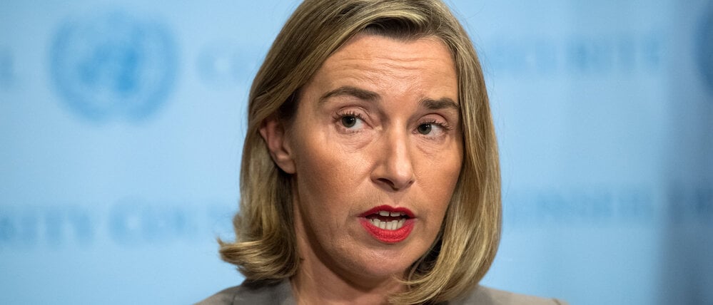 Die EU-Außenbeauftragte Federica Mogherini.