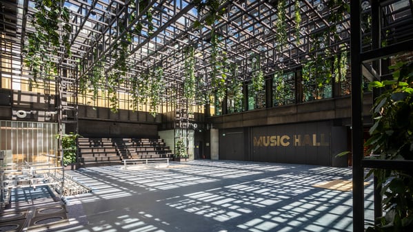 Die Music-Hall im „Kalle“ in Neukölln.