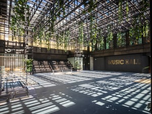 Die Music-Hall im „Kalle“ in Neukölln.