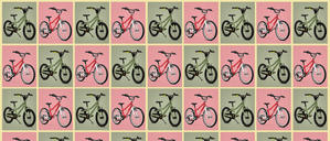 Collage zum Thema: Kinderfahrräder (Puky vs. Woom)