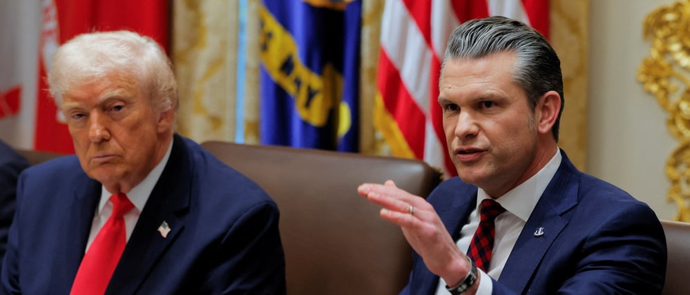 US-Verteidigungsminister Pete Hegseth.
