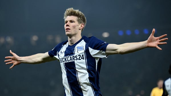 Luca Schuler erzielte gegen seinen Ex-Klub zwei Tore für Hertha BSC.