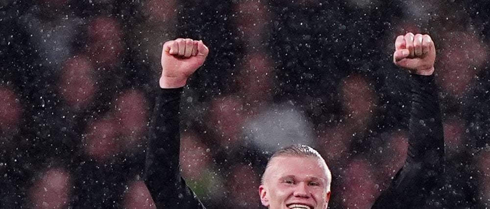 Erling Haaland leitete mit seinem Jubiläumstor den Auswärtssieg von Manchester City beim FC Fulham ein.