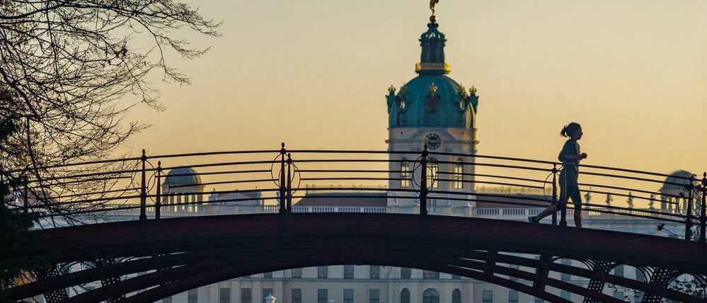 Das Schloss Charlottenburg lockt auch im Winter mit herrlichen Ansichten.