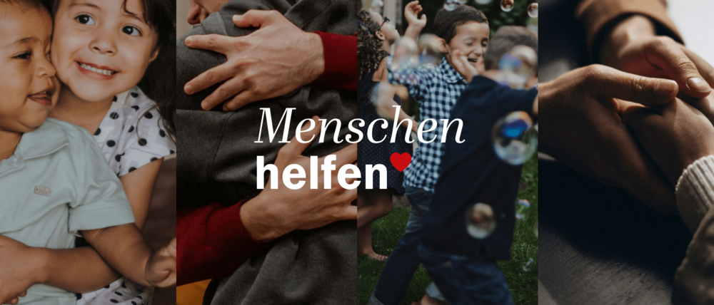 Spendenaktion „Menschen helfen!“