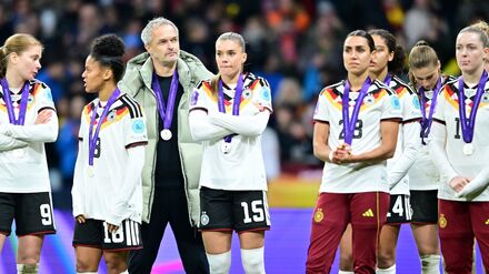Aus der Traum: Spanien zeigte den deutschen Fußballerinnen ihre Grenzen auf.