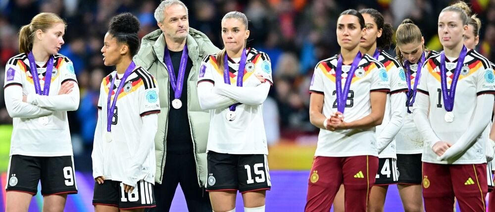 Aus der Traum: Spanien zeigte den deutschen Fußballerinnen ihre Grenzen auf.