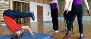 Sportunterricht, Symbolbild.