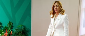 Italiens Ministerpräsidentin Giorgia Meloni beim G20-Treffen in Johannesburg im November 2025.