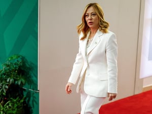 Italiens Ministerpräsidentin Giorgia Meloni beim G20-Treffen in Johannesburg im November 2025.