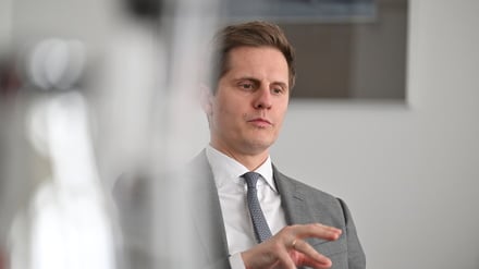 Benjamin Grimm, SPD, Minister der Justiz und für Digitalisierung des Landes Brandenburg