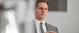 Benjamin Grimm, SPD, Minister der Justiz und für Digitalisierung des Landes Brandenburg