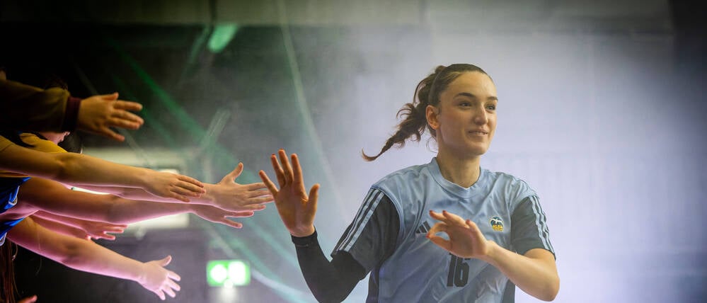 Lilli Schultze hat 2024 mit 15 Jahren für Albas Profis debütiert.