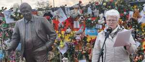 Fotos von der Einweihung der Lübcke-Memorials