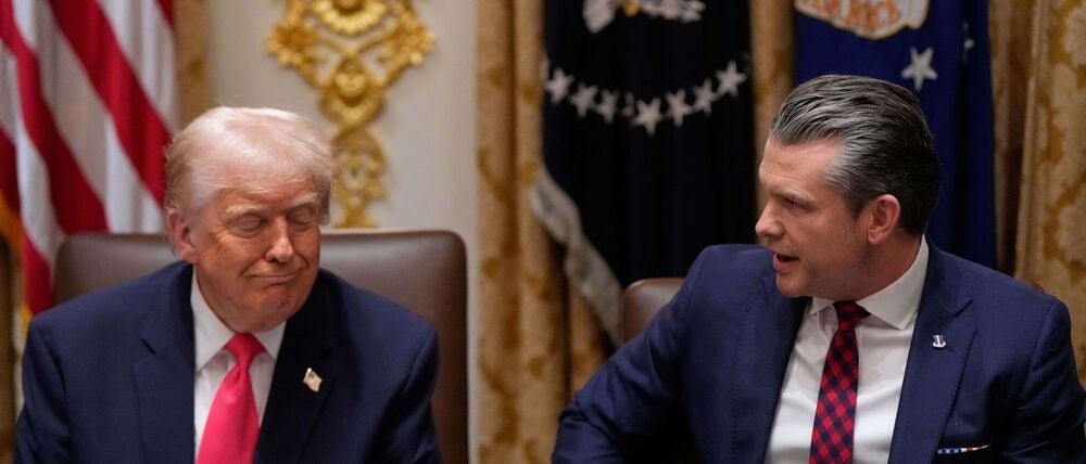 Wird Pentagon-Chef Hegseth zunehmend zur innenpolitischen Belastung für Präsident Trump? (Archivbild)