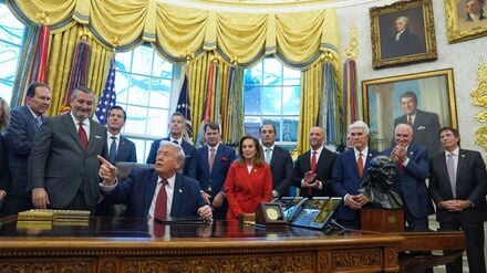 US-Präsident Donald Trump hält nichts von den Kraftstoffverbrauchsvorgaben seines Vorgängers Joe Biden.