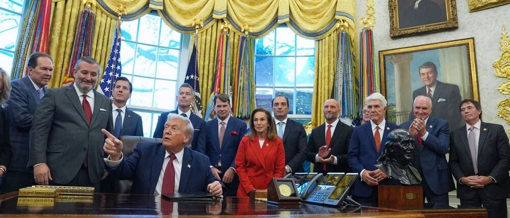 US-Präsident Donald Trump hält nichts von den Kraftstoffverbrauchsvorgaben seines Vorgängers Joe Biden.