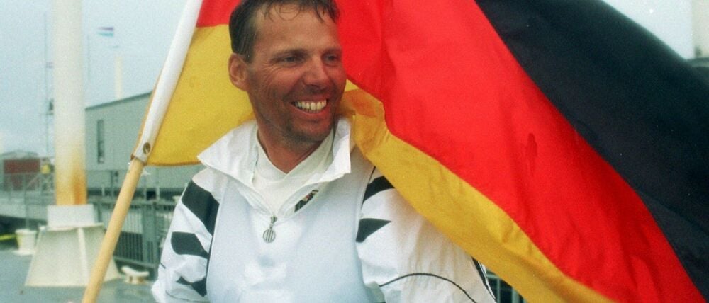 Jochen Schümann gewann 1996 die olympische Goldmedaille.