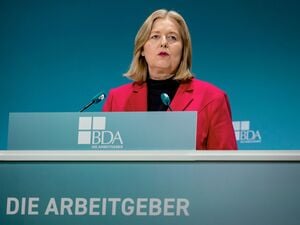 Bärbel Bas (SPD), Bundesministerin für Arbeit und Soziales, spricht am 25.11. beim Arbeitgebertag 2025.