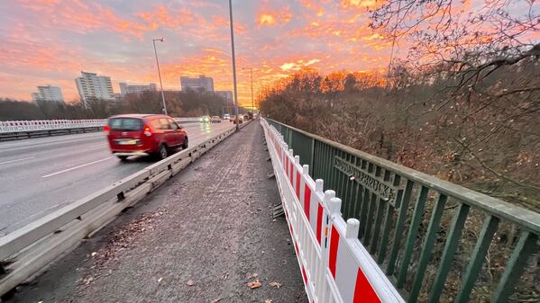 Stößenseebrücke Heerstraße zw. Berlin Spandau und Berlin Westend