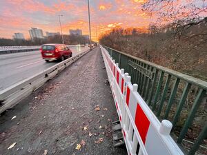 Stößenseebrücke Heerstraße zw. Berlin Spandau und Berlin Westend