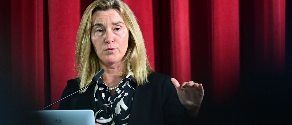 Gegen die frühere EU-Außenbeauftragte Federica Mogherini wird wegen Korruptionsverdachts ermittelt. (Archivbild)