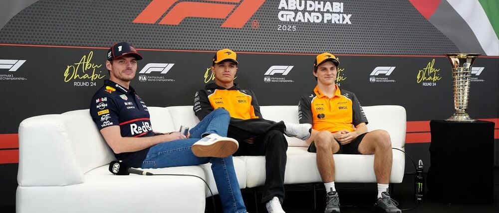 Die drei WM-Rivalen und der Pokal der Begierde.