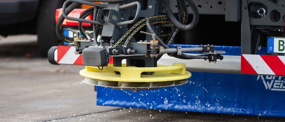 Die BSR hat für den Winterdienst 540 Räum- und Streufahrzeuge zur Verfügung.