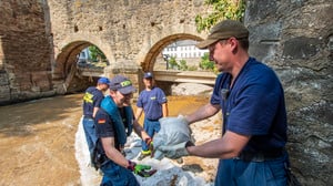 Das Technische Hilfswerk im Einsatz