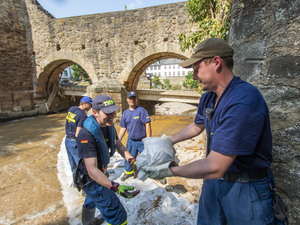 Das Technische Hilfswerk im Einsatz