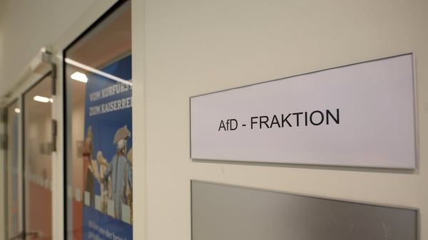Büroräume der AfD Fraktion im Landtag Brandenburg.