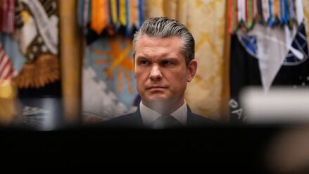 Seit Januar ist Pete Hegseth Verteidigungsminister der Vereinigten Staaten.