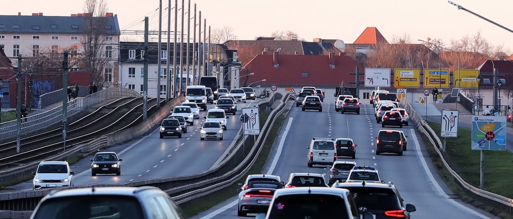 Die Potsdamer Nuthestraße.