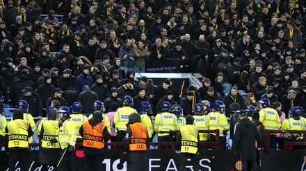 Beim Spiel der Young Boys Bern bei Aston Villa kam es zu Ausschreitungen. (Archivbild)