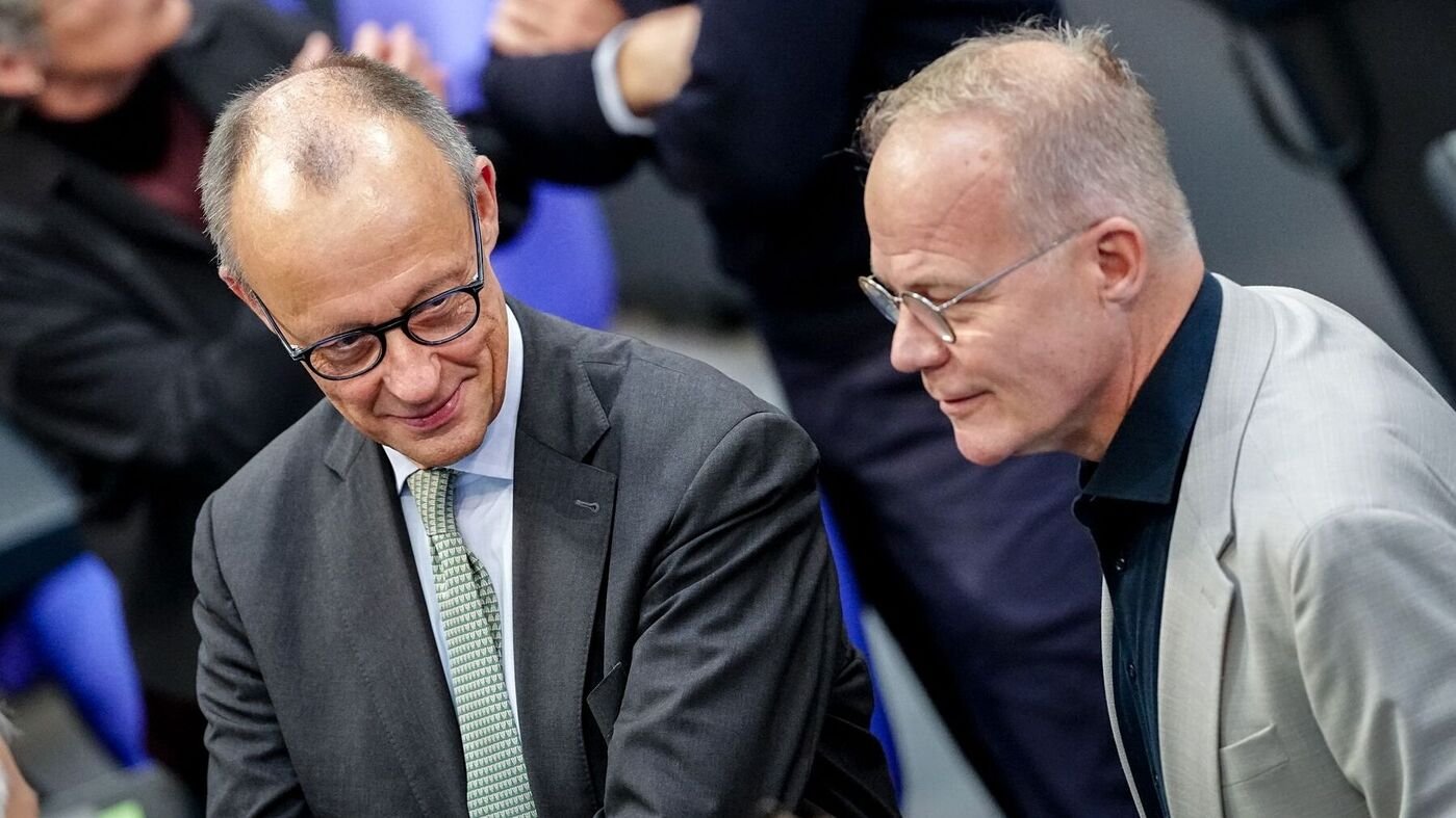 Angeblich kann der Kanzler schlecht „nein“ sagen: SPD-Fraktionschef Miersch bescheinigt Merz ein „sehr warmes Herz“