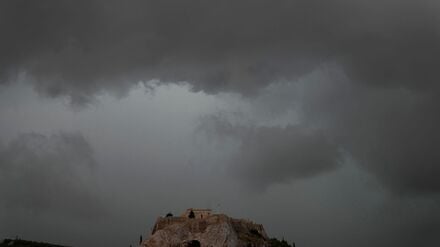 Griechenland hat mit starkem Wind und Regen zu kämpfen. (Archivbild)