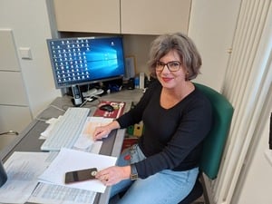 Ute Rastert, Leiterin der Ambulanz für Obdachlose der Stadtmission in der Lehrter Straße.