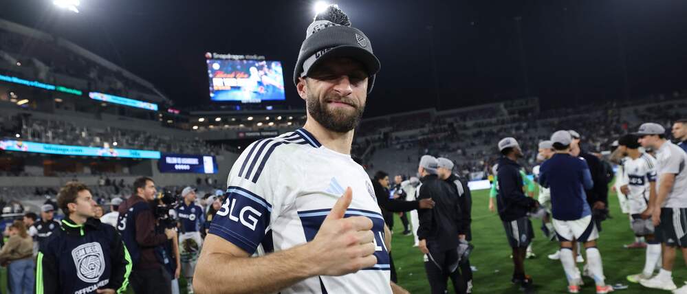 Daumen hoch! Thomas Müller hat es in seiner ersten Saison in Nordamerika gleich ins Finale geschafft.